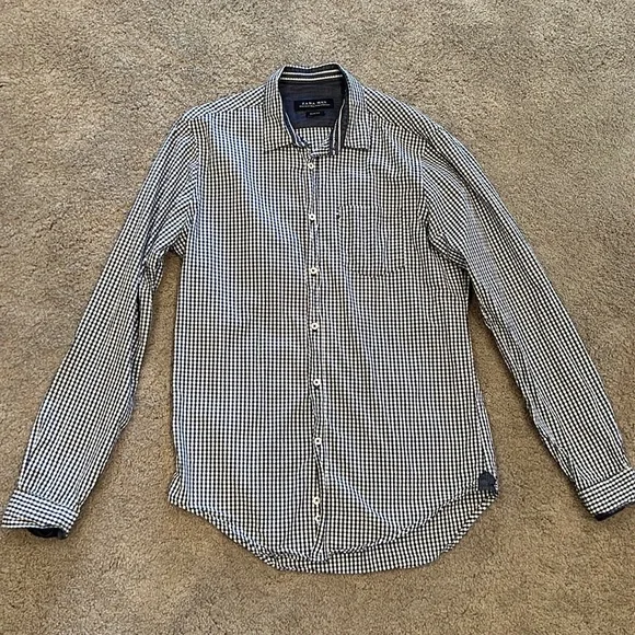 Zara | Shirts | Zara Man Slim Fit Button Down Shirt | Poshmark